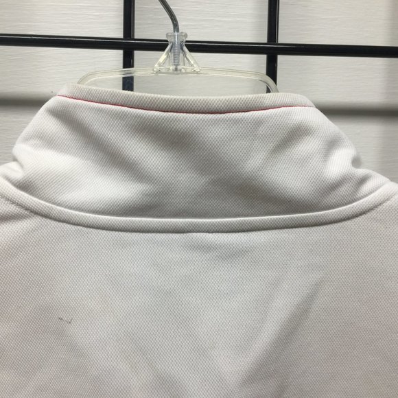 Nike Warm Up Jacket Medium Dri-Fit Red White Black - Picture 7 of 9